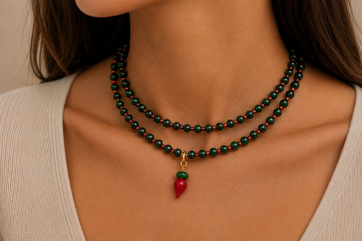 Collar Zenda doble